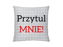 Poduszka, bawełna, Przytul mnie!, 38x38 cm