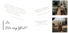 Księga gości weselnych fotoksiążka, 20x20 cm
