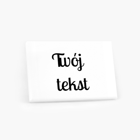 Obraz, Twój tekst, 100x70 cm