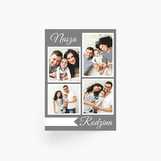 Plakat, Nasza Rodzina, 50x70