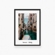 Plakat w ramce, Wenecja , 30x40 cm
