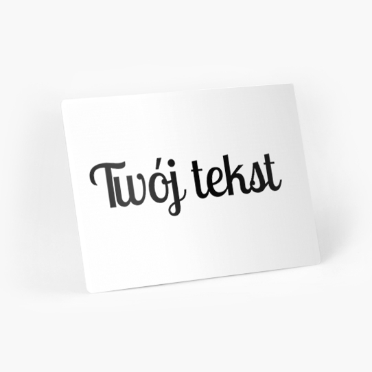 Fotopanel, Twój tekst, 15x10 cm