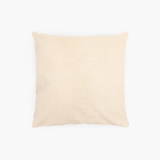 Poduszka, bawełna ekologiczna, Pusty szablon, 38x38 cm