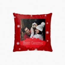 Poduszka, bawełna, Merry Christmas, 40x40 cm