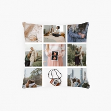 Poszewka, bawełna ekologiczna, Instagramowa, 38x38 cm