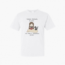 Koszulka męska, Kolekcja Rynn rysuje - miska z jedzonkiem