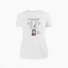 Koszulka damska, Kolekcja Rynn Rysuje - Dwie grupy ludzi - damska