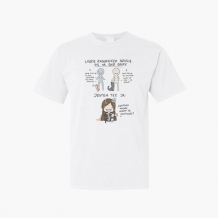 Koszulka męska, Kolekcja Rynn Rysuje - Dwie grupy ludzi - męska