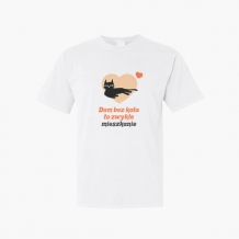 Koszulka męska, Kolekcja Typowy Kot - Dom bez kota