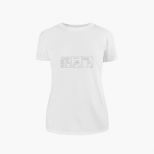 Koszulka damska, Kolekcja Bazgram - Weekend