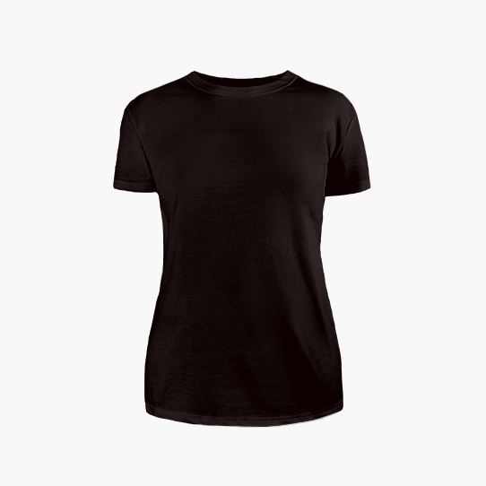 Koszulka damska, Pusty szablon