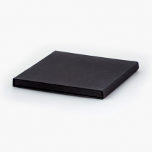 Pudełko na fotoksiażkę, 20x20 czarne matowe, 20x20 cm