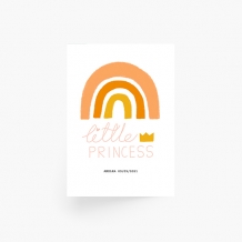 Plakat, Little Princess - lastryko, 30x40 cm