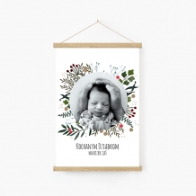 Obraz na sznurku, Merry Xmas - dla dziadków, 20x30 cm