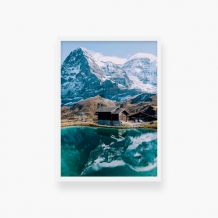 Plakat w ramce, Alpy, 20x30 cm