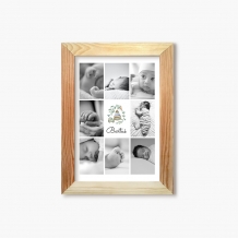 Obraz, Kolaż little baby - obraz w ramie, 20x30 cm