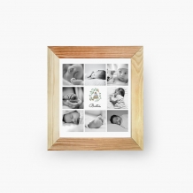 Obraz, Kolaż little baby - obraz w ramie, 30x30 cm
