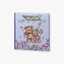 Album na zdjęcia Tedy Bears with Baloons - 200 zdjęć, 21x22 cm