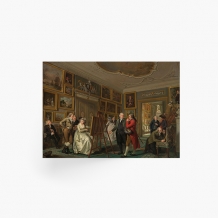 Plakat, Galeria sztuki Jana Gildemeestera Jansza, Adriaan de Lelie, 1794 - 1795, 40x30 cm