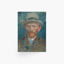 Plakat, Autoportret, Vincent van Gogh, 1887, 30x40 cm