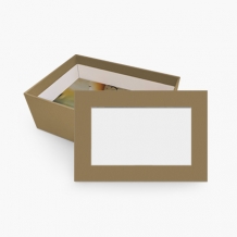 Pudełko kartonowe, Pusty szablon, 11x15 cm