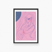 Plakat w ramce, Kolekcja Nowoczesne - Fairy, 20x30 cm