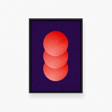 Plakat w ramce, Kolekcja Nowoczesne - Circles, 20x30 cm