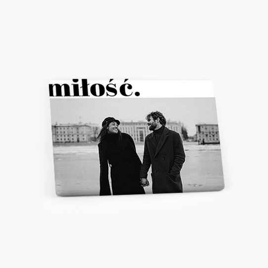 Obraz, Napis miłość, 100x70 cm