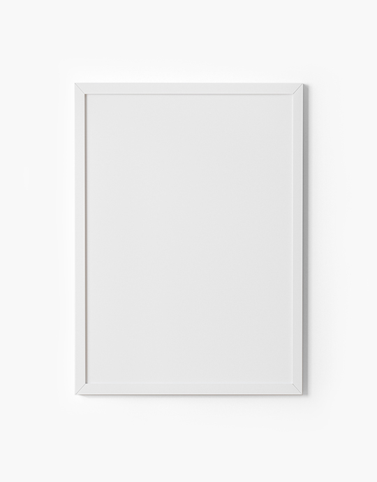 Plakat w ramce, Twoja Kolekcja - biała ramka - Tablica powitalna, 50x70 cm
