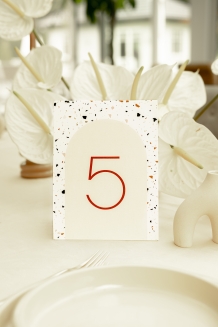 Numer stołu weselnego, Kolekcja Nowoczesna- wersja 2