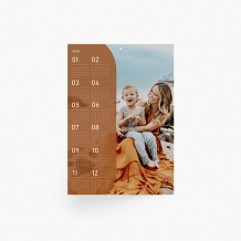 Kalendarz ścienny, Twój projekt kalendarz jednostronny, 30x40