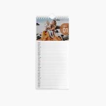 Kalendarz kuchenny, Twój projekt kalendarz kuchenny, 15x30