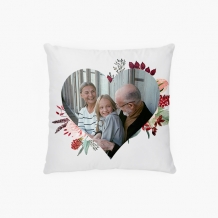 Poduszka, bawełna, Kolekcja Kwiaty dla Dziadków, 38x38 cm