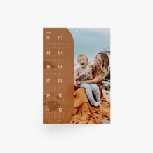 Kalendarz ścienny, Full photo kalendarz jednostronny , 30x40