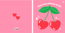 Kolekcja I love you cherry much - wersja 2 fotoksiążka, 30x30 cm