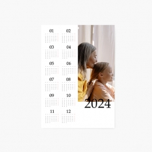 Kalendarz ścienny, Twój projekt kalendarz jednostronny, 30x40 cm