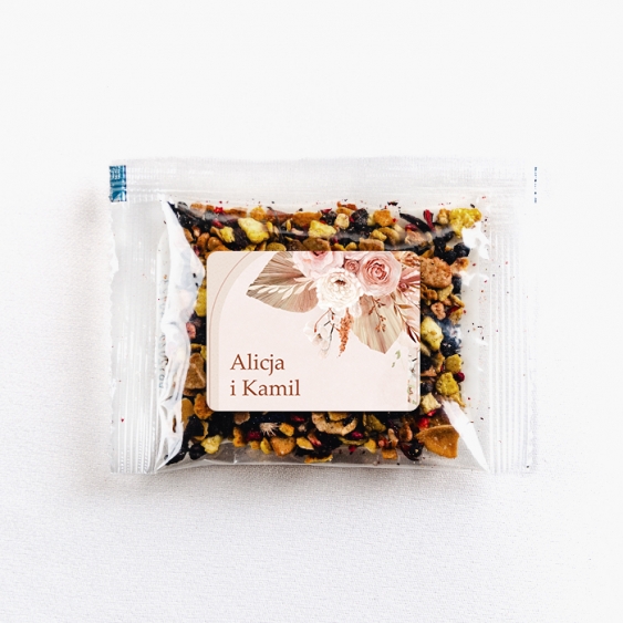Herbaty, Kolekcja Boho - Saszetka z herbatą liściastą