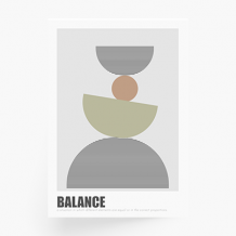 Plakat, Kolekcja Balance, 50x70 cm