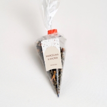 Herbaty, Kolekcja Nowoczesna - Rożek celofanowy z herbatą liściastą