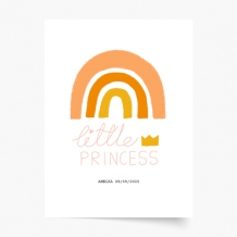 Plakat, Little Princess - lastryko, 20x30 cm