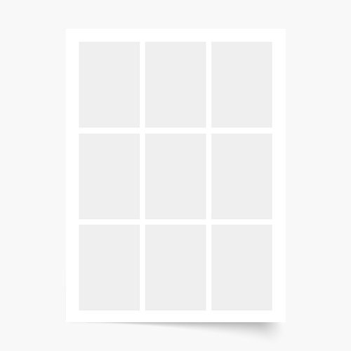 Plakat, Twój plakat, 9 elementów, 30x40