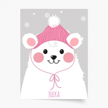 Plakat, Kolekcja Zimowa Kraina - wersja 2, 50x70