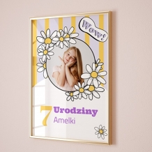 Plakat, Kolekcja Daisy - wersja 2, 20x30 cm