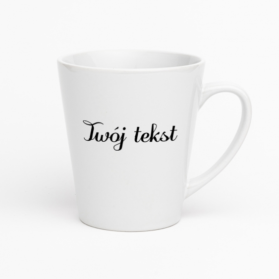 Kubek latte, Twój tekst 