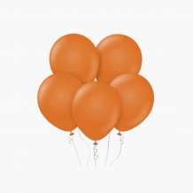 Zestaw balonów, Pomarańczowe, 5szt.