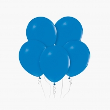 Zestaw balonów, Niebieskie, 5szt.
