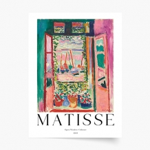 Plakat, Matisse - Open window, 20x30