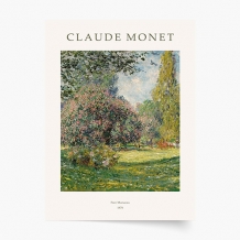 Plakat, Monet - Parc Monceau, 40x60 cm