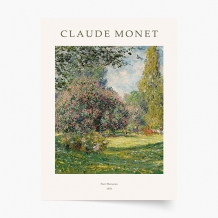 Plakat, Monet - Parc Monceau, 20x30