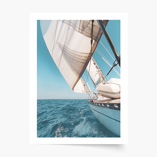 Plakat, Boat, 20x30 cm